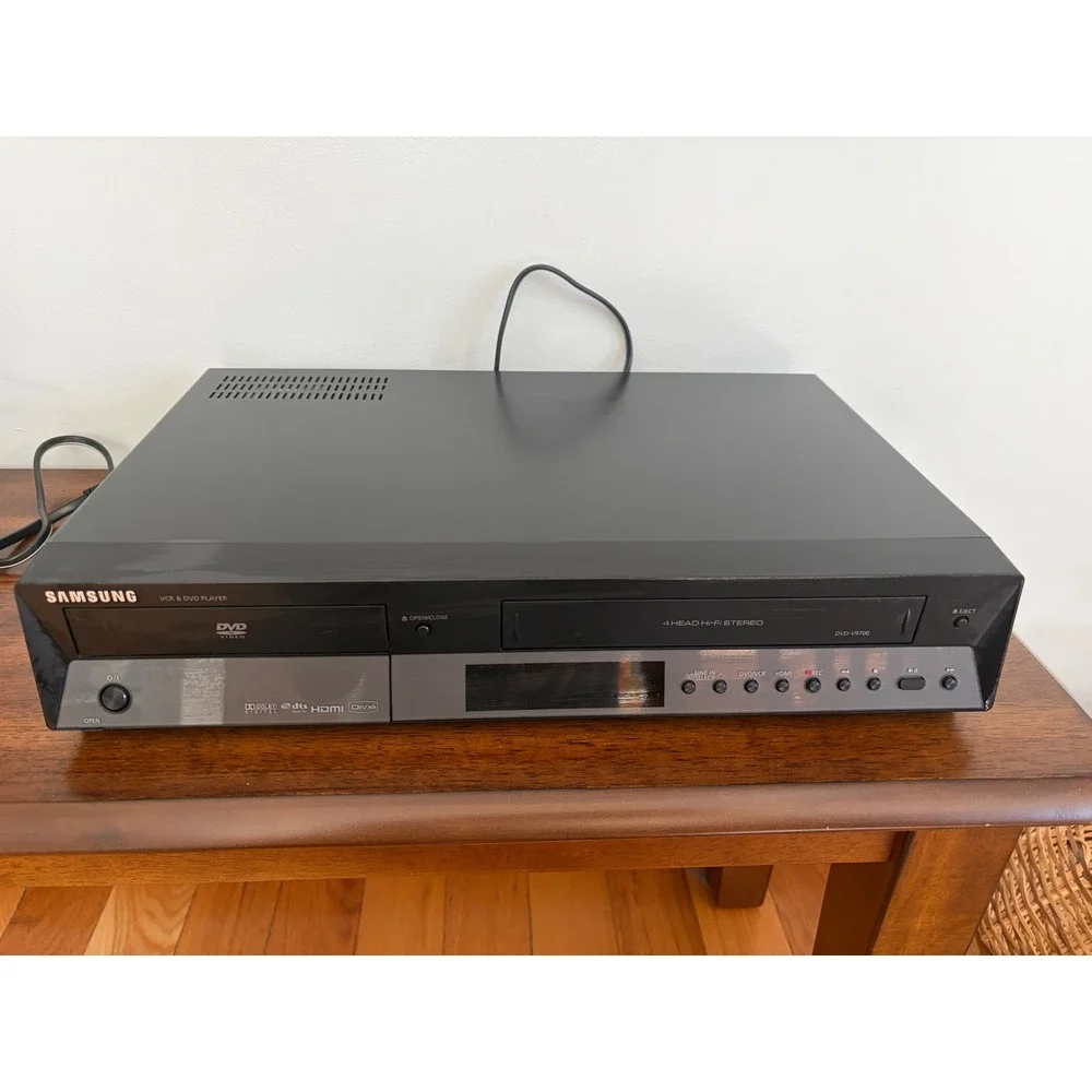 Samsung DVD-V9700 VCR &‎ DVD Player No Remote VHS Does Not Work DVD Does Work